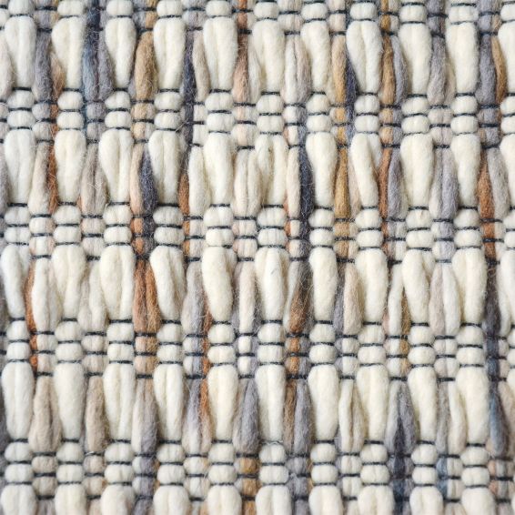 Grain 013501 Wool Rugs in Multi by Brink and Campman