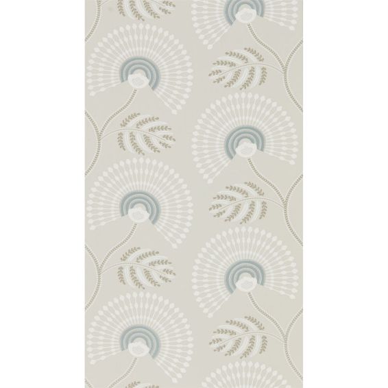 Louella Wallpaper 111910 by Harlequin in Seaglass Pearl