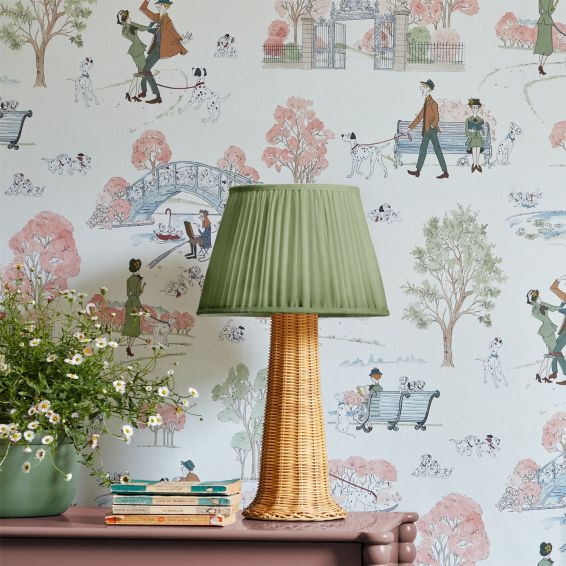 101 Dalmatians Wallpaper 217289 by Disney Home x Sanderson in Candy Floss