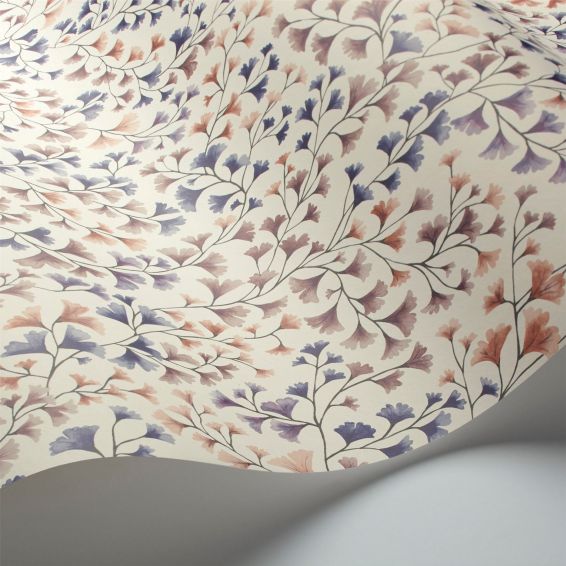 Maidenhair Wallpaper 6020 by Cole & Son in Mulberry Multi
