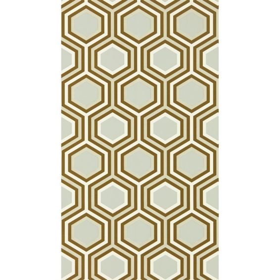 Selo Wallpaper 112147 by Harlequin in Gold Platinum Grey