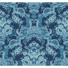 Lola Wallpaper 13041 by Cole & Son in China Blue