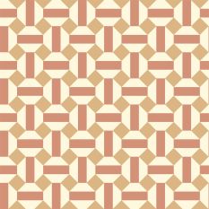Alicatado Wallpaper 117 12039 by Cole & Son in Terracotta
