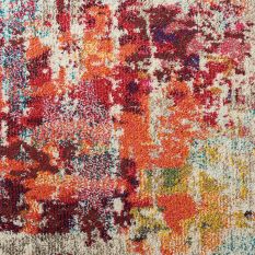 Celestial Modern Abstract Circle Round Rugs CES13 PNMTC by Nourison