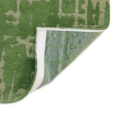 Louis De Poortere Abstract Structures Baobab Rugs 9202 in Perriers Green