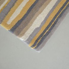 Elsdon Modern Rugs 44006 in Linden Mustard Yellow by Sanderson