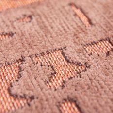 Louis De Poortere Structures Baobab 9199 Circle Rugs in Za Copper