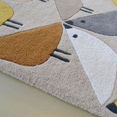 Scion Lintu Rugs 24405 in Dandelion