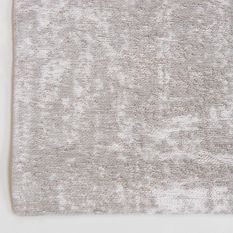 Louis De Poortere Mad Men Jacobs Ladder Cheveron Designer Rug 8929 in White Plains