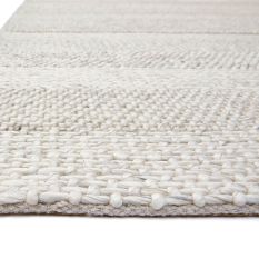 Katherine Carnaby CS06 Modern Designer Rugs in Cream Stripe