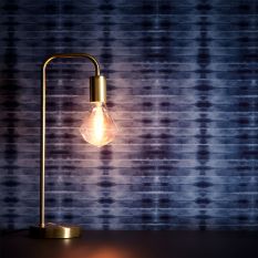 Eterea Wallpaper W0167 02 by Clarke & Clarke in Midnight Blue