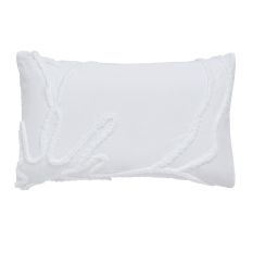 Magnolia Tufted Textured Bedding by Ted Baker in White