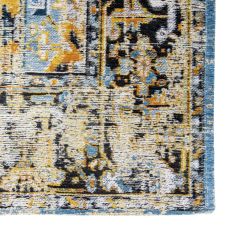 Louis De Poortere Antiquarian Antique Heriz Rugs 8704 in Amir Gold