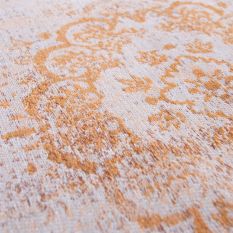 Louis De Poortere Traditional Fading World Medallion Designer Rugs 9067 Salmon