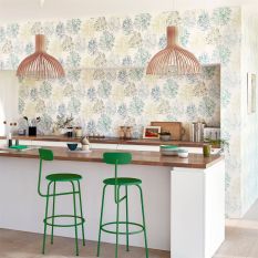 Soetsu Tree Wallpaper 112002 by Scion in Kiwi Slate Grey