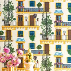 Alfaro Wallpaper 117 4010 by Cole & Son in White Multi