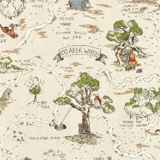 Hundred Acre Wood Wallpaper 217291 by Disney Home x Sanderson in Cashew