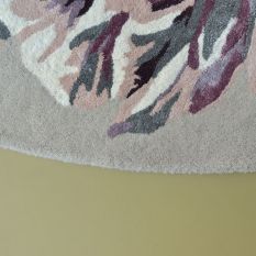 Tranquility Round Rugs 56001 by Ted Baker in Beige