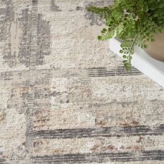 Sustainable Trend SUT02 Abstract Rugs by Nourison in Ivory Multi