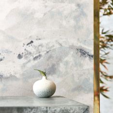 Sansui Wallpaper 312504 by Zoffany in Indigo Wash