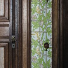 Trellis Wallpaper 217104 by Morris & Co in Summer Yellow