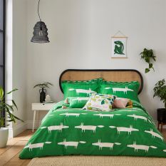 Mr Fox Tassel Cushion by Scion in Milkshake Pink