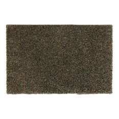 Multi Grip Washable Plain Doormat in Seal Grey