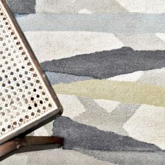 Diffinity Contemporary Wool Rugs 14001 Oyster by Harlequin