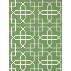 Hampton Trellis Wallpaper 216660 by Sanderson in Botanical Green