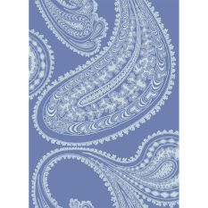 Rajapur Flock Wallpaper 9032 by Cole & Son in Hyacinth White