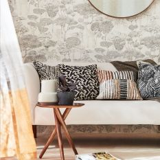 Shamwari Wallpaper 112243 by Harlequin in Chalk Slate Grey