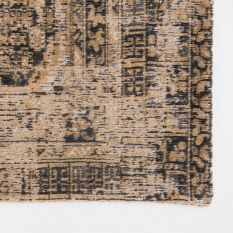 Louis De Poortere Antiquarian Antique Hadschlu Rugs 8720 in Agha Old Gold