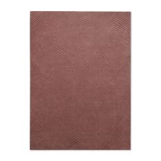 Folia Carved Wool Rugs 38902 by Wedgwood in Mink Brown
