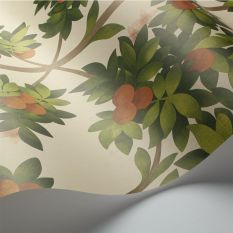 Orange Blossom Wallpaper 1001 by Cole & Son in Orange