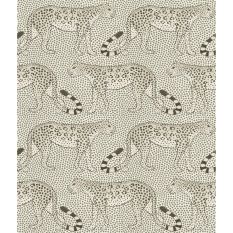 Leopard Walk Wallpaper 2011 by Cole & Son in Soot Snow