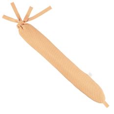 YuYu Cotton Waffle Hot Water Bottle in Papaya Orange