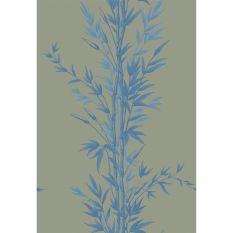 Bamboo Wallpaper 100 5026 by Cole & Son in Blue Khaki Green