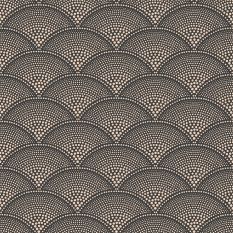 Feather Fan Wallpaper 10033 by Cole & Son in Charcoal Bronze Brown