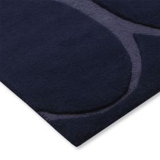 Renaissance Geometric Wool Rugs 39008 by Wedgwood in Blue