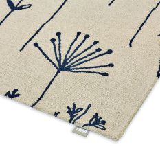 Stipa 126408 Wool Rugs by Scion in Denim Blue