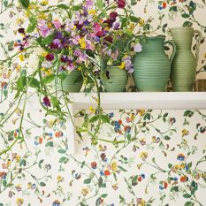 Sweet Pea Wallpaper 115 11032 by Cole & Son in Cream Multi