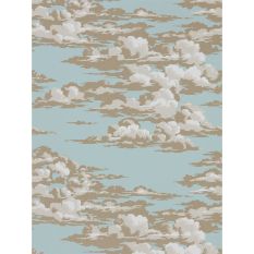 Silvi Clouds Wallpaper 216601 by Sanderson in English Blue