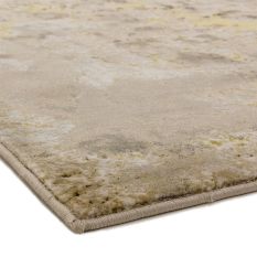 Aurora Galaxy AU04 Marble Rugs in Metallic Beige
