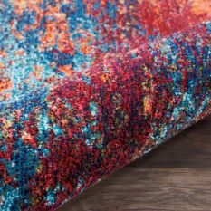 Celestial Abstract Hallway Runner Rugs CES08 Wave by Nourison