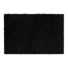 Multi Grip Washable Plain Doormat in Graphite Grey
