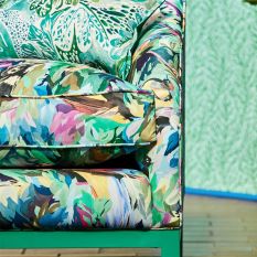 Atoll Wallpaper 112769 by Harlequin in Seaglass Emerald