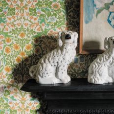 Blackthorn Wallpaper 217105 by Morris & Co in Spring Multi