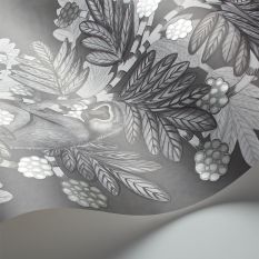Acacia Wallpaper 11055 by Cole & Son in Metallic Silver
