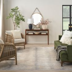 Abstract Hues ABH03 Rugs by Nourison in Grey Gold