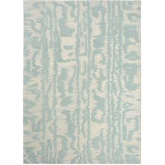 Waterwave Stripe Rugs 039908 in Pearl by Florence Broadhurst